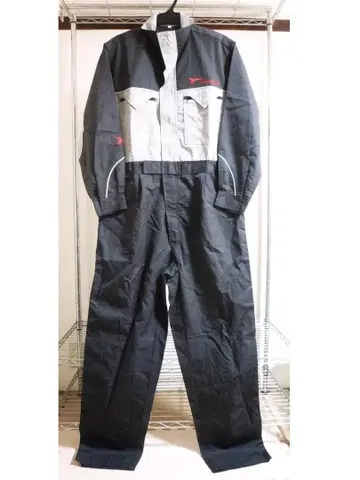 새상품 보관품 얀마 YANMAR 빅 로고 자수 포함 작업복 L