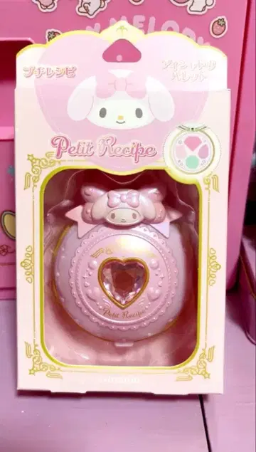 산리오 마이멜로디 아이섀도 팔레트 컴팩트 미사용 새상품