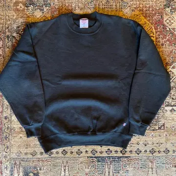 저지스 짧은 기장 맨투맨 구제 의류 블랙