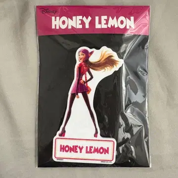 베이맥스 허니 레몬 아크릴 배지