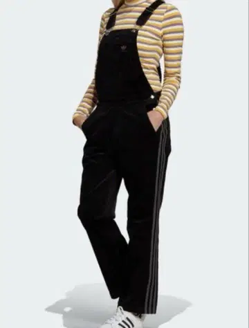 [ 새상품급 ] adidas 블랙 코듀로이 살로펫