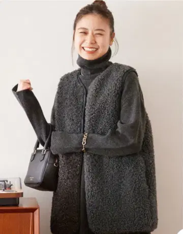 JOURNAL STANDARD relume 컬리 인조 모피 베스트