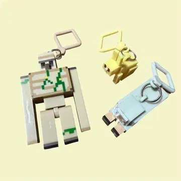 Minecraft 마인크래프트 마이클라 백팩 행거 키링