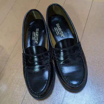 하루타 로퍼 2E 24.5cm 4514 블랙