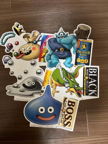 산토리 BOSS x 드래곤 퀘스트 메가 POP