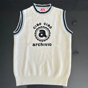 archivio 슬리브리스 니트 베스트 36