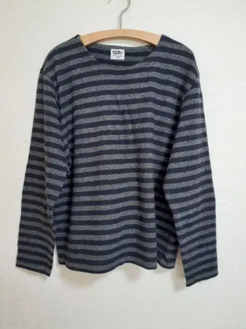 Pherrow's 페로우즈 긴팔 스트라이프 T셔츠 LARGE