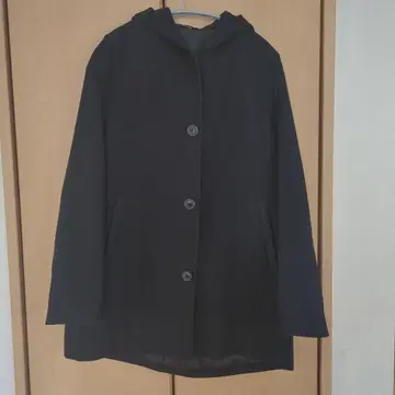 유니클로 후디드 숏코트 S 사이즈