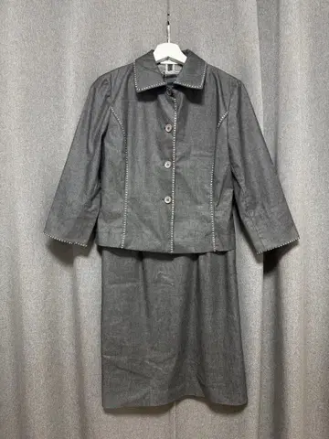 그레이 자켓 스커트 세트 포멀 9호