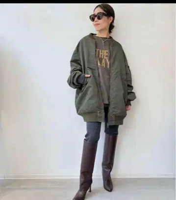 슈탄바움 L2-B 자켓 블루종 롱 카키