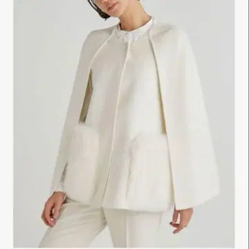 CELFORD 퍼 포켓 케이프 자켓 24FW