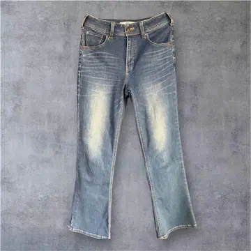 EDWIN 플레어 데님 라이트 블루