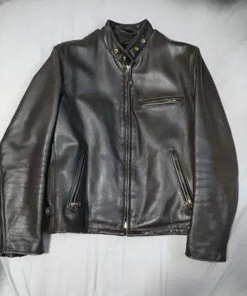 샷 SCHOTT 141 현행형 다크 브라운 사이즈 40