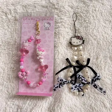산리오 헬로키티 스트랩 세트
