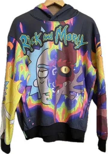 Rick and Morty 후드 부착 후드티
