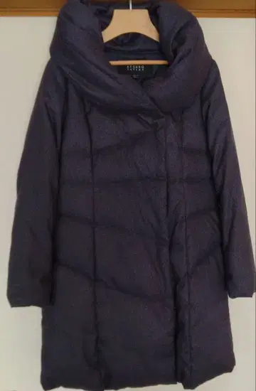 다크 퍼플 다운 자켓