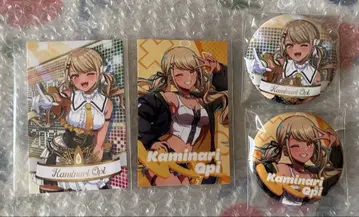 브이스포! 페스티벌 2025 캔뱃지 카드 칸나리 큐피 세트