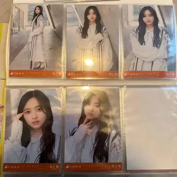 노기자카46 이노우에 와카 네이블 오렌지 브로마이드 세트