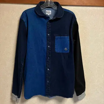 짐 마스터 데님 셔츠 L 사이즈 남성용 짐 마스터