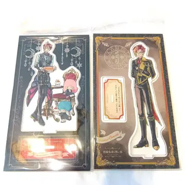 악마 집사와 검은 고양이 아크릴 스탠드 페네스 2세트