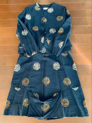 KEIKO KISHI 케이코 블루 계열 셋업