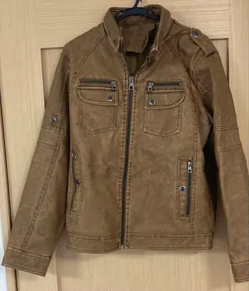 페이크 가죽 자켓 (남성용)