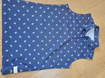 TAYLORMADE 네이비 피케 셔츠