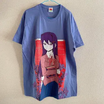 두근두근 문예부 유리 T셔츠