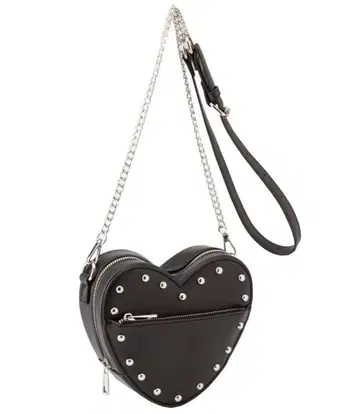 DearMyLove 하트 지퍼 숄더백
