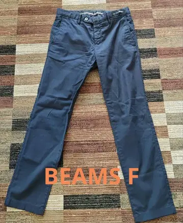 BEAMS PT01 네이비 슬랙스 46