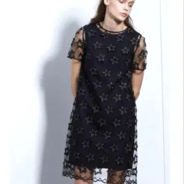 그레이스 콘티넨탈 스타 튤 원피스