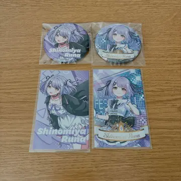 브이스포 시노미야 루나 캔뱃지 카드 브이스포 페스티벌