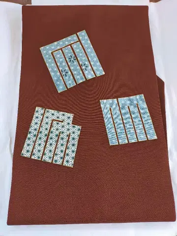 나고야 오비 시오제 홍차색 겐지 향