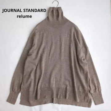 JOURNAL STANDARD relume 와이드 터틀넥 니트