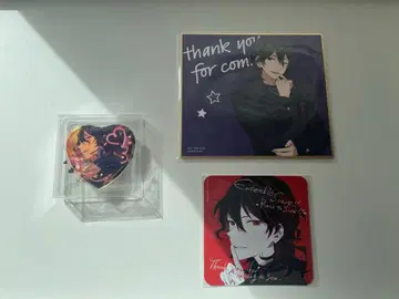 사쿠마 레이 앙스타 캔뱃지 코스터 색지