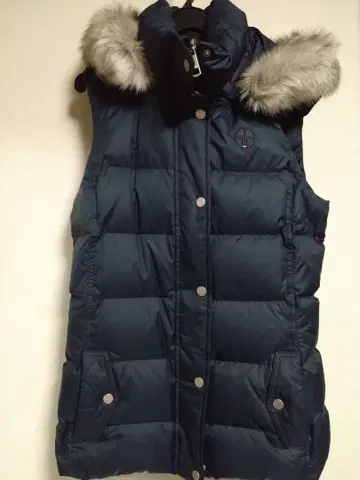 [ 새상품 ] TOMMY HILFIGER 다운 베스트 네이비