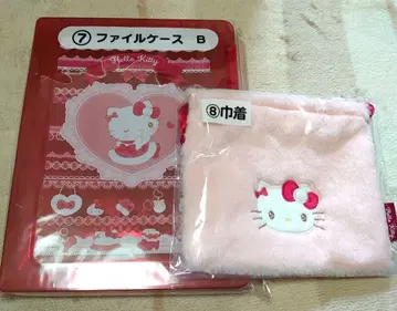 헬로키티 복권 파일 케이스 B 복조리 세트