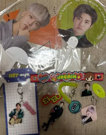 THE DREAM 부채 제민 아크릴 키링 랜덤 트레이딩 카드