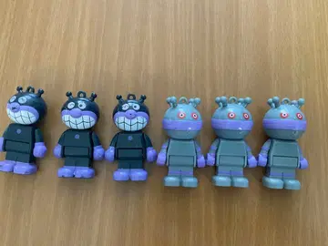 호빵맨 블록 라보 세균맨 다다단 6체 세트