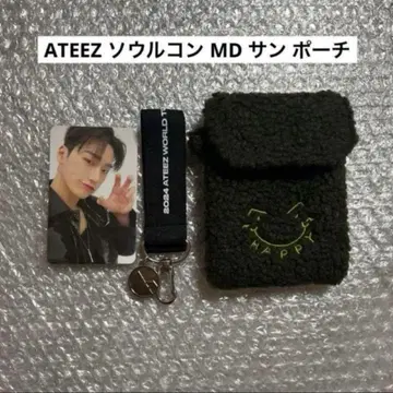 ATEEZ 서울 콘 MD 산 미니 파우치 트레이딩 카드