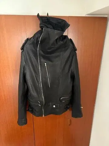 다이어트부처 변형 하이넥 가죽 자켓 초기 명작