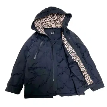 DENHAM 덴함 나카메만 다운 자켓 레오파드 L