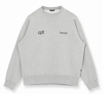 미사용 새상품 OPTSTUFF 크루넥 스웨트 셔츠