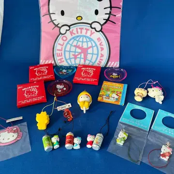헬로키티 글리코 푸치 트레이 등 덤 세트