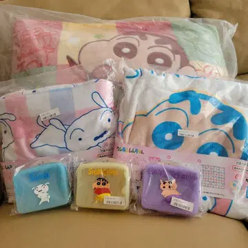 짱구는 못말려(크레용 신짱) 쿠션 담요 세트