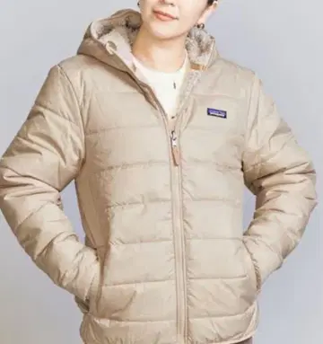 patagonia 키즈 리버서블 레이디 프레디 후디 자켓