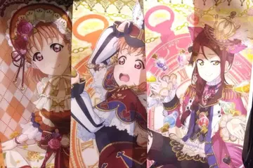 타카미 치카 사쿠라우치 리코 타테포스 클리어 포스터 러브 라이브