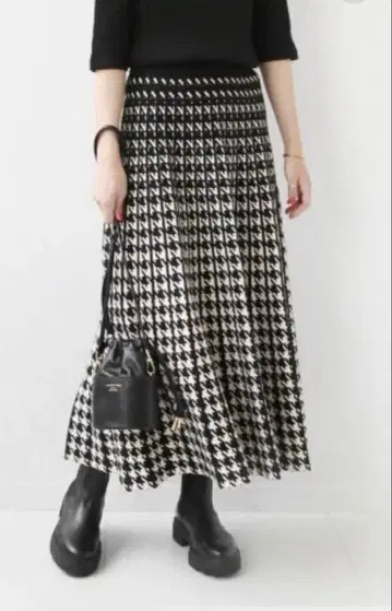 [ journal standard relume ] 치도리 패턴 스커트