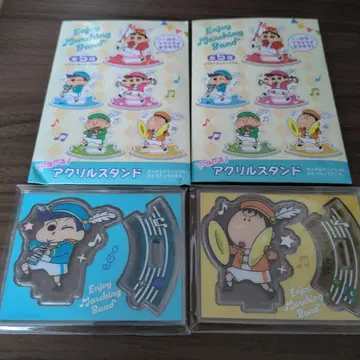 짱구는 못말려(크레용 신짱) 아크릴 스탠드 마치고 밴드 카자마 군