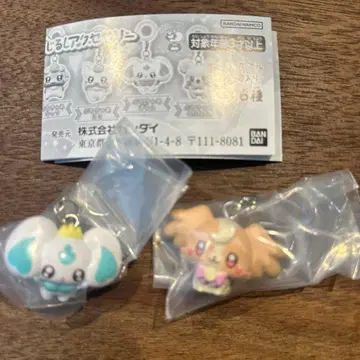 푸치큐어 메지루시 액세서리 포룬 고무기 2개 세트 가챠